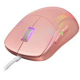 Mouse MARS GAMING MMPRO MOUSE, ULTRALIGHT, 32000DPI, RGB, FEATHER, AMBIDEXTROUS, PINK