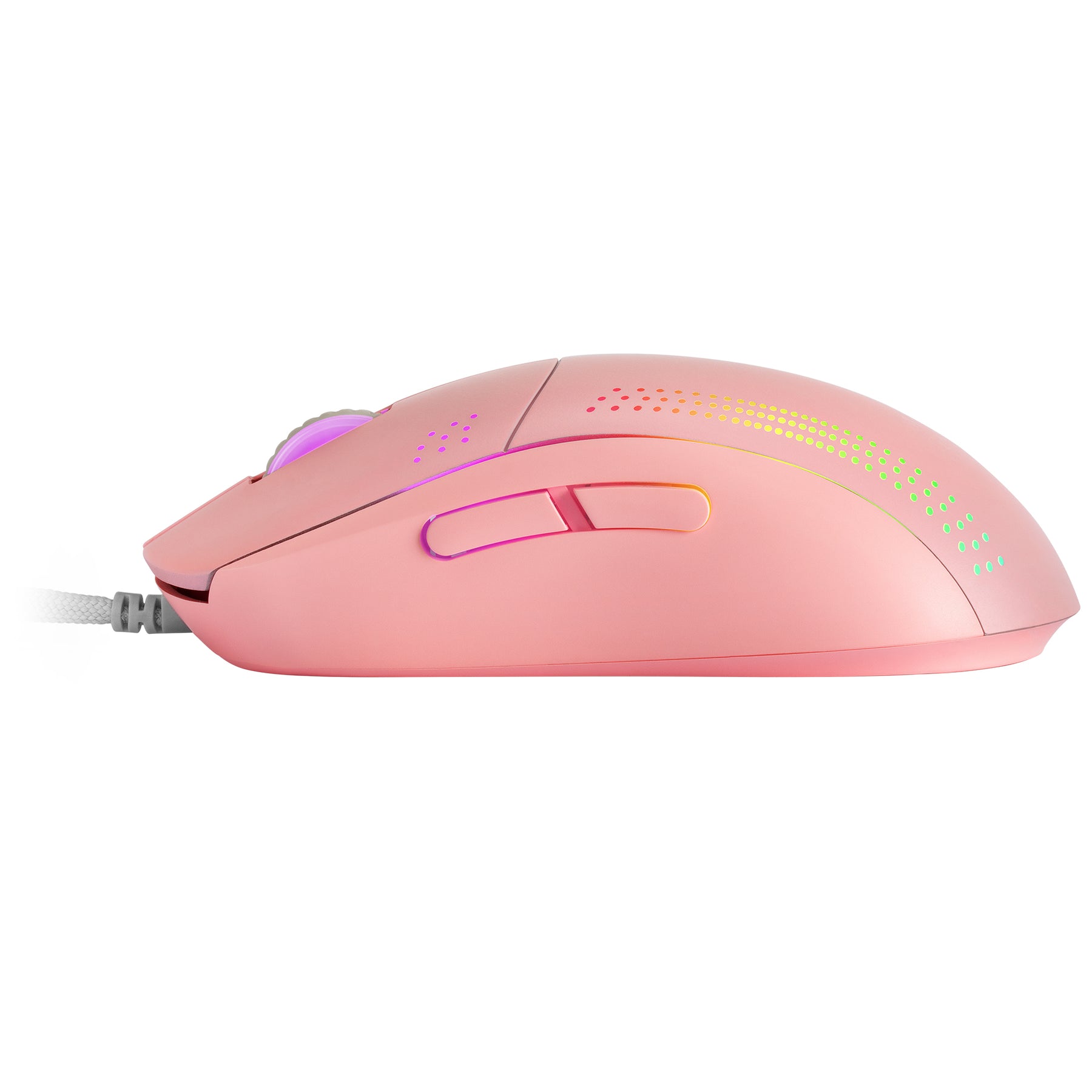 Mouse MARS GAMING MMPRO MOUSE, ULTRALIGHT, 32000DPI, RGB, FEATHER, AMBIDEXTROUS, PINK