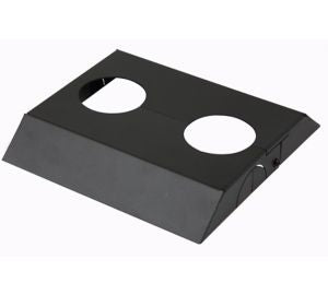 Peerless Modular Series MOD-ACF2 - Mounting Component (Plate Cover) - For Flat Panel/Projector - Black Matte Coating - Screen Size: 46"-90" - Ceiling Mountable, Floor Mounted