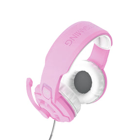 Auscultadores TRUST Gaming GXT411P Radius Pink