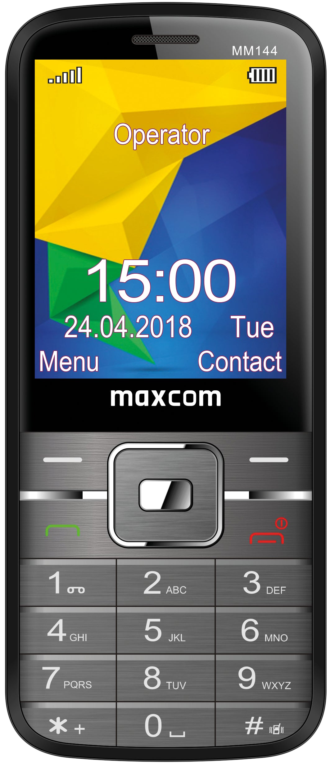 Teléfono móvil Maxcom Classic MM144 2.4" Dual SIM