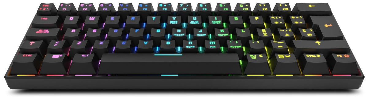 Keyboard NOX Krom Kluster RGB Gaming Mini Keyboard PT (NXKROMKLSTRPT)