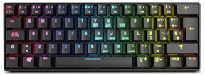 Teclado NOX Krom Kluster RGB Gaming Mini Teclado PT (NXKROMKLSTRPT)