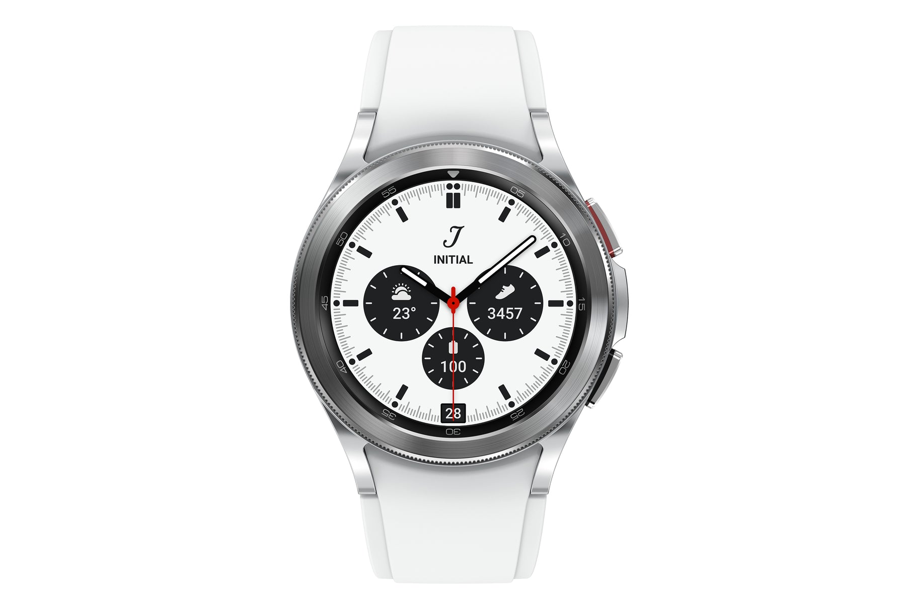 Reloj inteligente Samsung Galaxy Watch4 Classic 42mm BT 16GB Plata