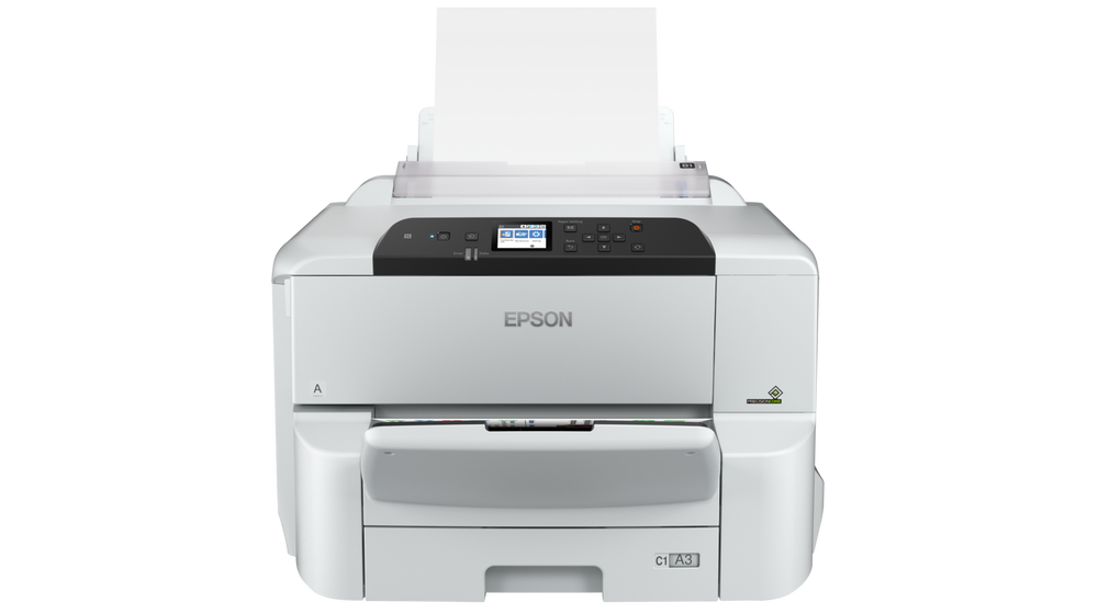 Epson WorkForce Pro WF-C8190DW - Printer - color - Duplex - inkjet - A3 - 4800 x 1200 dpi - up to 35 ppm (mono) / up to 35 ppm (color) - capacity: 335 sheets - Gigabit LAN, NFC, USB 3.0, USB 2.0 host, Wi-Fi(ac)