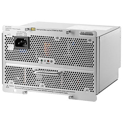 HPE Aruba - Suprimento de potência (módulo plug-in) - 700 Watt - Europa - para HPE Aruba 5406R, 5406R 8-port, 5412R, 5412R 92