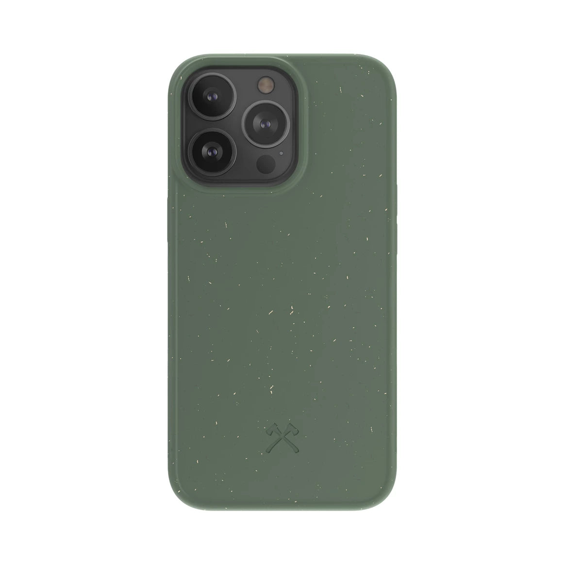 WOODCESSORIES Midnight Green/Biomaterial Bio Antimicrobial Case for iPhone 13 Mini