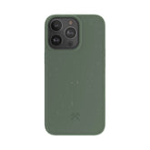 WOODCESSORIES Funda Antimicrobiana Biomaterial/Verde Medianoche para iPhone 13 Mini