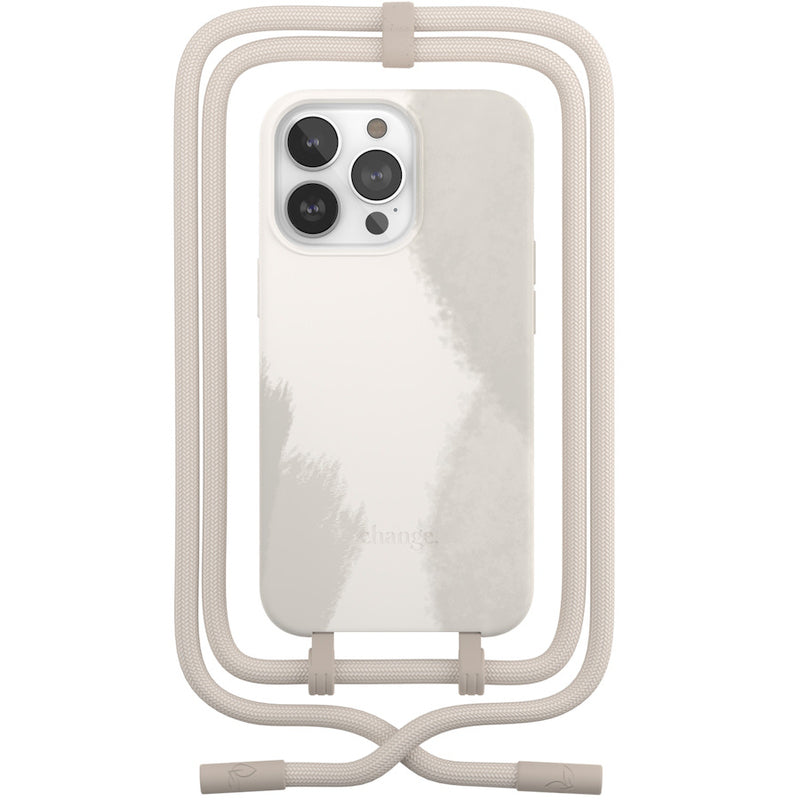 Change Woodcessories Batik/TieDye Dove White/Biomaterial case for iphone 13 Pro