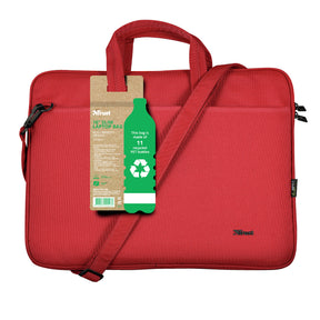 Mala TRUST Bologna p/ portátil 16P ECO Red