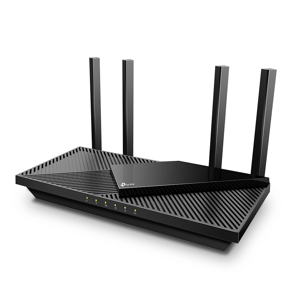 Router TP-Link AX3000 Wi-Fi 2402Mbps+574Mbps 4xGigabit LAN Ports