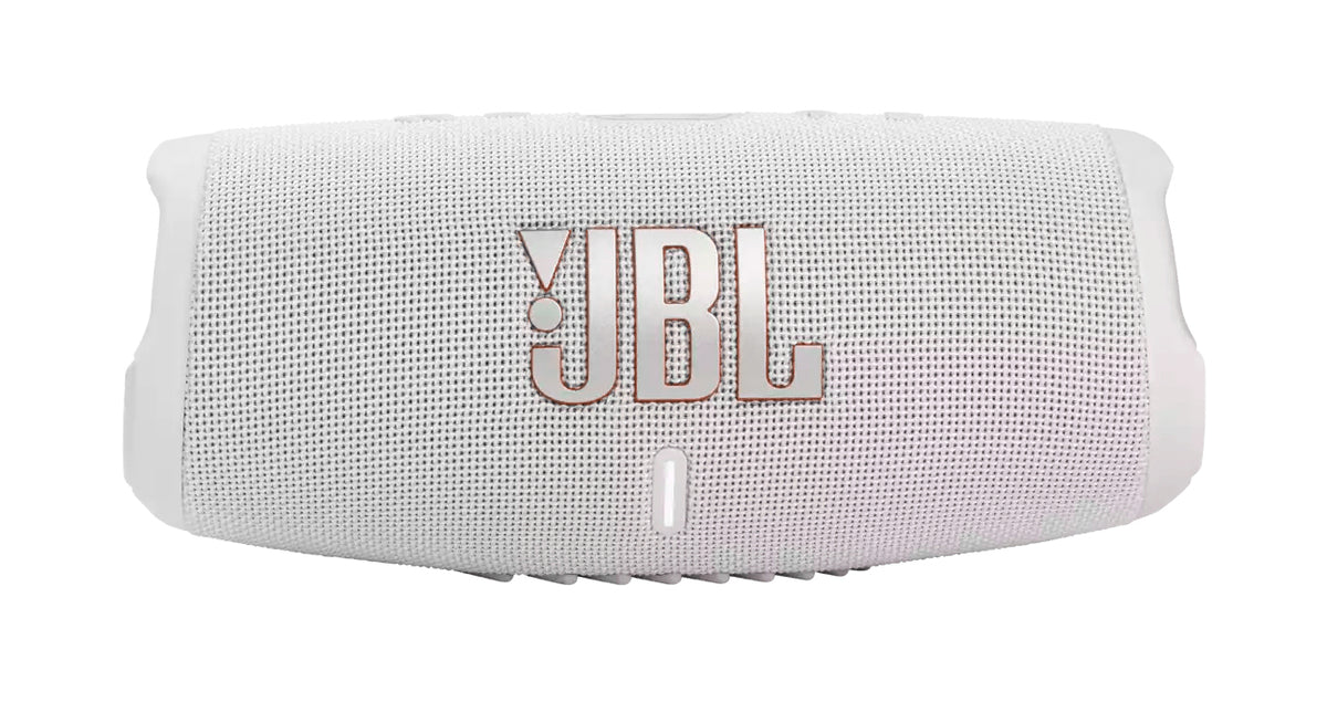 JBL CHARGE 5 Portable Waterproof Speaker with Powerbank WHITE