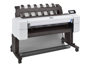 HP DesignJet T1600 - 36" Large Format Printer - Color - Inkjet - Roll (91.4 cm x 91.4 m), 914 x 1219 mm - 2400 x 1200 dpi - up to 3 ppm (mono) / up to 3 ppm (color) - capacity: 1 roll - Gigabit LAN - cutter