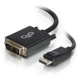 C2G 2m DisplayPort a Single Link DVI-D Cable Adaptador M/M - DP a DVI - Negro - Cable DisplayPort - DisplayPort (M) a DVI-D (M) - 2 m - negro