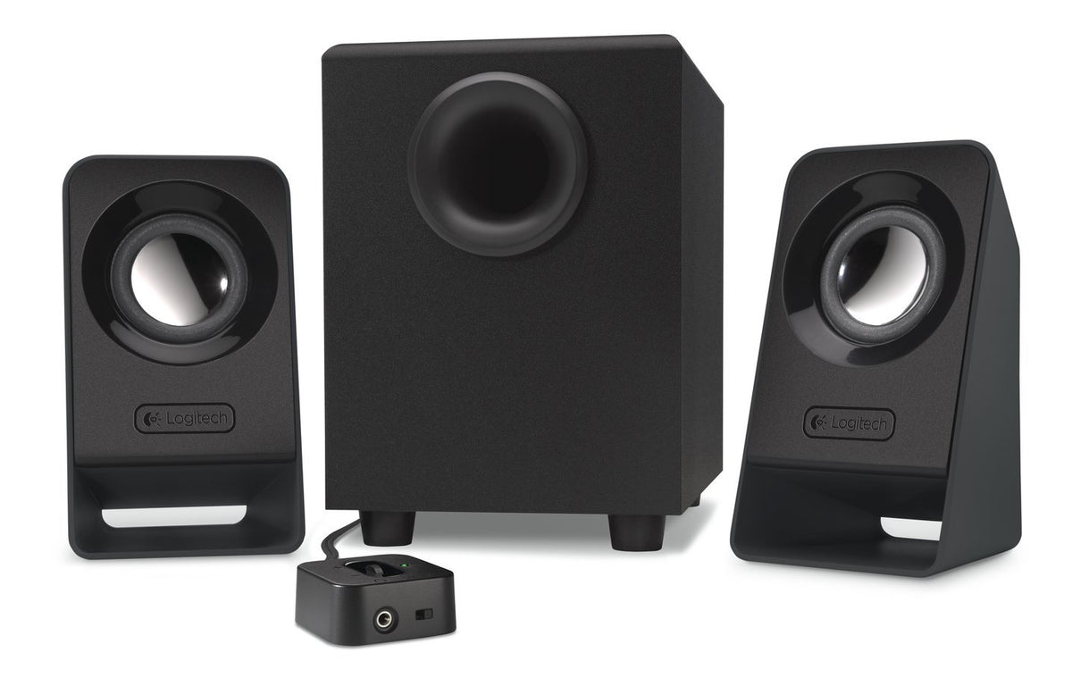 Logitech Z213 - Speaker System - for PC - 2.1 channel - 7 Watt (Total)