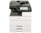 Lexmark MX912de - Impresora multifunción - B/N - láser - 297 x 432 mm (original) - A3/Ledger (soportes) - hasta 65 ppm (copia) - hasta 65 ppm (impresión) - 1150 hojas - 33,6 Kbps - USB 2.0, LAN Gigabit, host USB