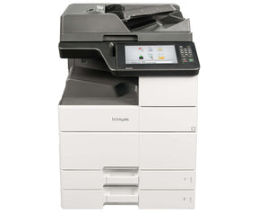 Lexmark MX911de - Multifunction printer - B/W - laser - 297 x 432 mm (original) - A3/Ledger (media) - up to 55 ppm (copy) - up to 55 ppm (print) - 1150 sheets - 33.6 Kbps - USB 2.0, Gigabit LAN, USB host