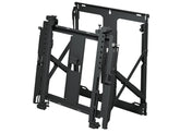 Peerless-AV SmartMount Full Service Video Wall Mount with Quick Release DS-VW755S - Mount Kit (Wall Mount) - For Video Wall - Non-Gloss Black Coating - Screen Size: 40"-65" - Mounting Interface: 400 x 400 mm - mountable