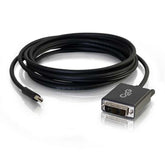 C2G 3m Mini DisplayPort to Single Link DVI-D Adapter Cable M/M - Mini DP to DVI - Black - Cable DisplayPort - Single Link - Mini DisplayPort (M) to DVI-D (M) - 3m - Black