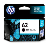 HP 62 - Negro - Genuino - Cartucho de tinta - para ENVY 55XX, 56XX, 76XX, Officejet 250, 57XX, 8040