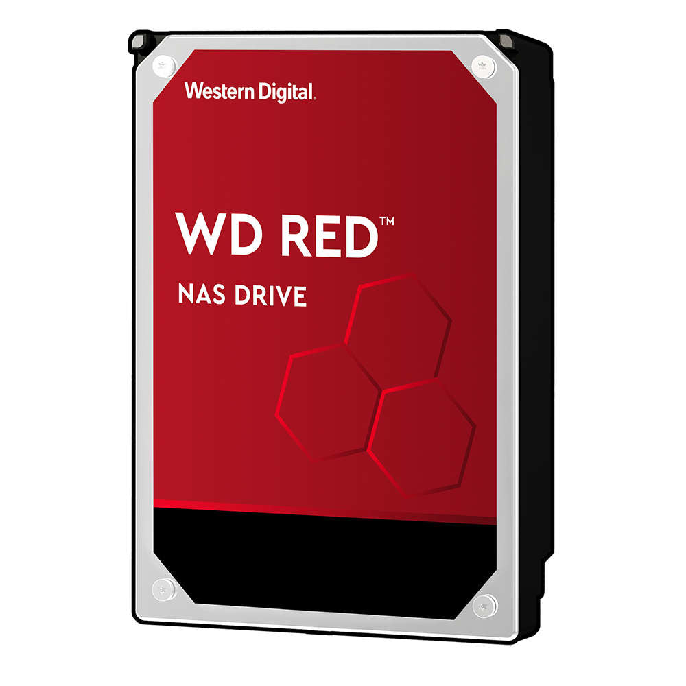 WD Red Plus WD60EFRX - Hard drive - 6 TB - internal - 3.5" - SATA 6Gb/s - buffer: 64 MB - for My Cloud EX2, EX4, PR2100, PR4100