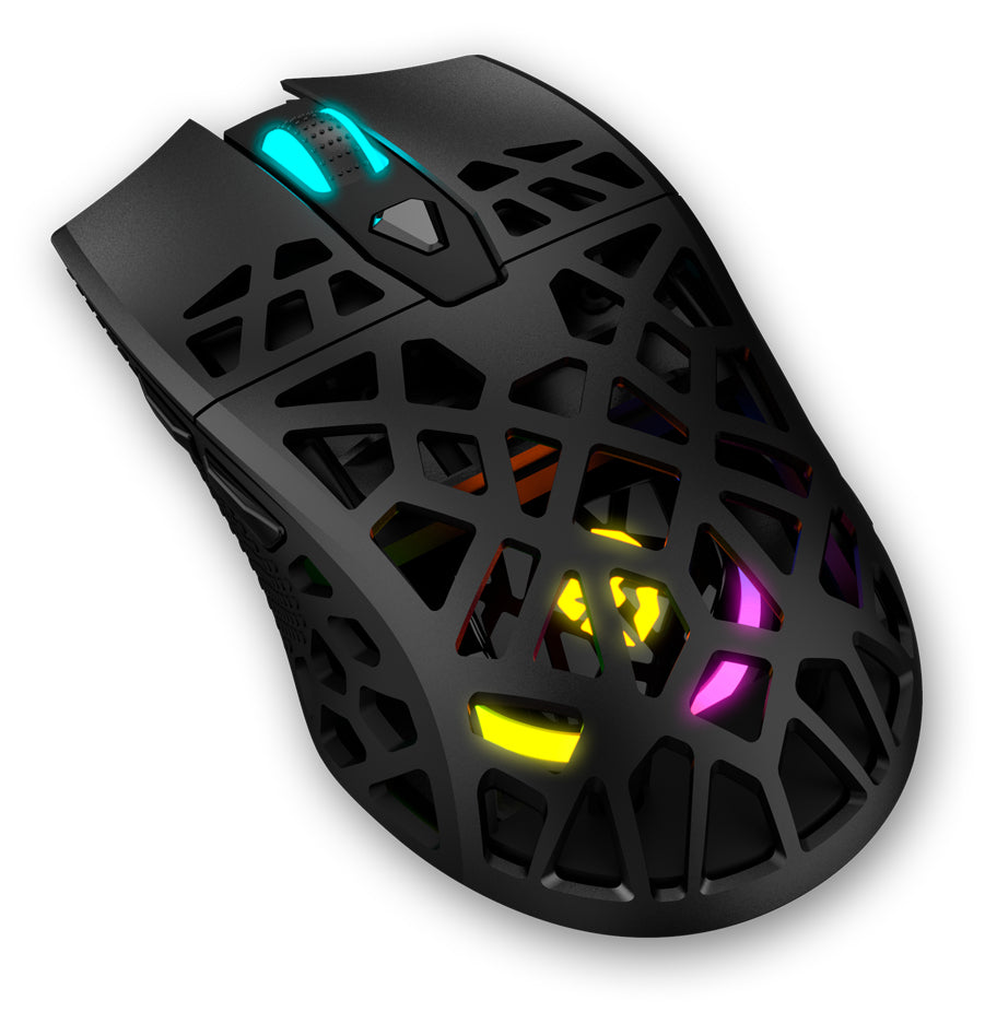 NOX Krom Kaiyu RGB Gaming Mouse 12000DPI Black (NXKROMKAIYU)
