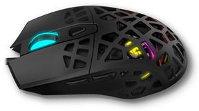 NOX Krom Kaiyu RGB Ratón Gaming 12000DPI Negro (NXKROMKAIYU)