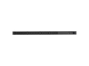 Vertiv Geist Basic VP7551 - Unidad de distribución de energía (montable en rack) - CA 230 V - 3,6 kW - entrada: IEC 60309 2P+T - conectores de salida: 24 (4 x IEC 60320 C19, 20 x IEC 60320 C13) - 0U - no revestimiento negro brillante