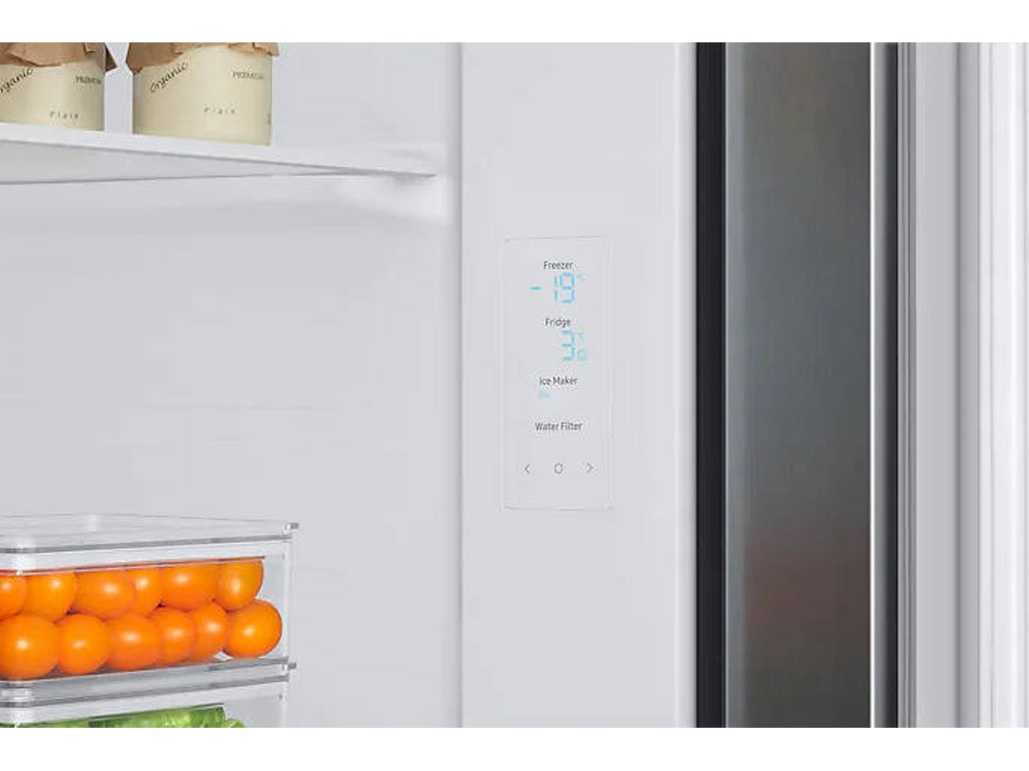 REFRIGERADOR SAMSUNG SIDE BY SIDE CON TWIN COOLING PLUS ACERO INOXIDABLE 634L