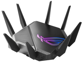 Router ASUS Gaming ROG Rapture GT AXE11000 Tri-band Gigabit WiFi 6, 2.4/5/6Ghz, AiMesh