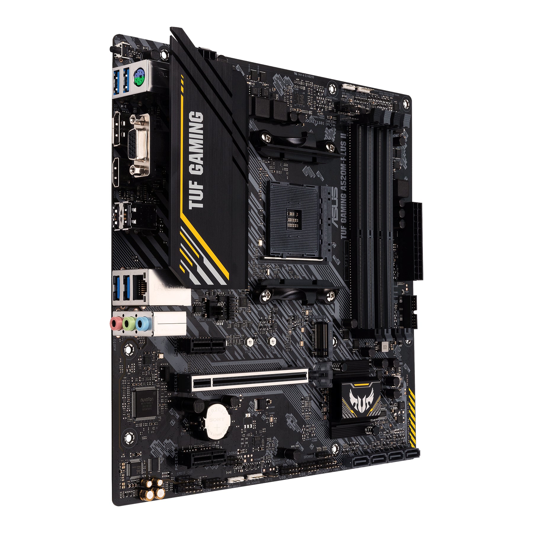 MB ASUS AMD TUF GAMING A520M-PLUS II SKT AM4 4xDDR4 DP/HDMI mATX