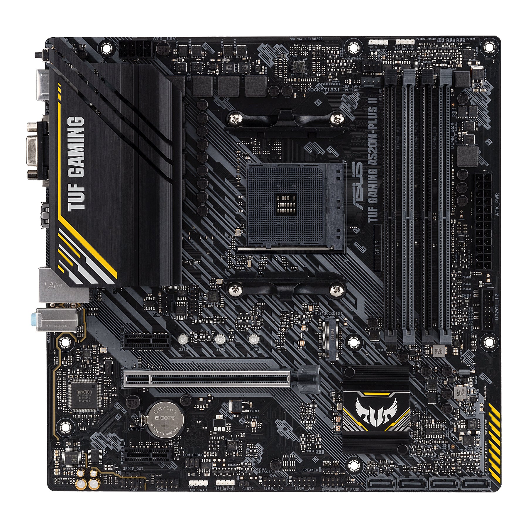 MB ASUS AMD TUF GAMING A520M-PLUS II SKT AM4 4xDDR4 DP/HDMI mATX