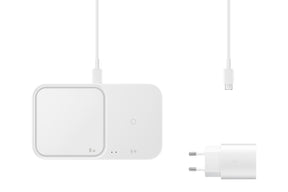 Cargador Inalámbrico Samsung Duo 15w Blanco