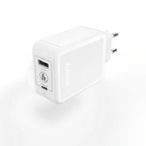 Carregador HAMA 220V Type-c Power Delivery (PD)/Qualcomm®, 42 Watt, branco