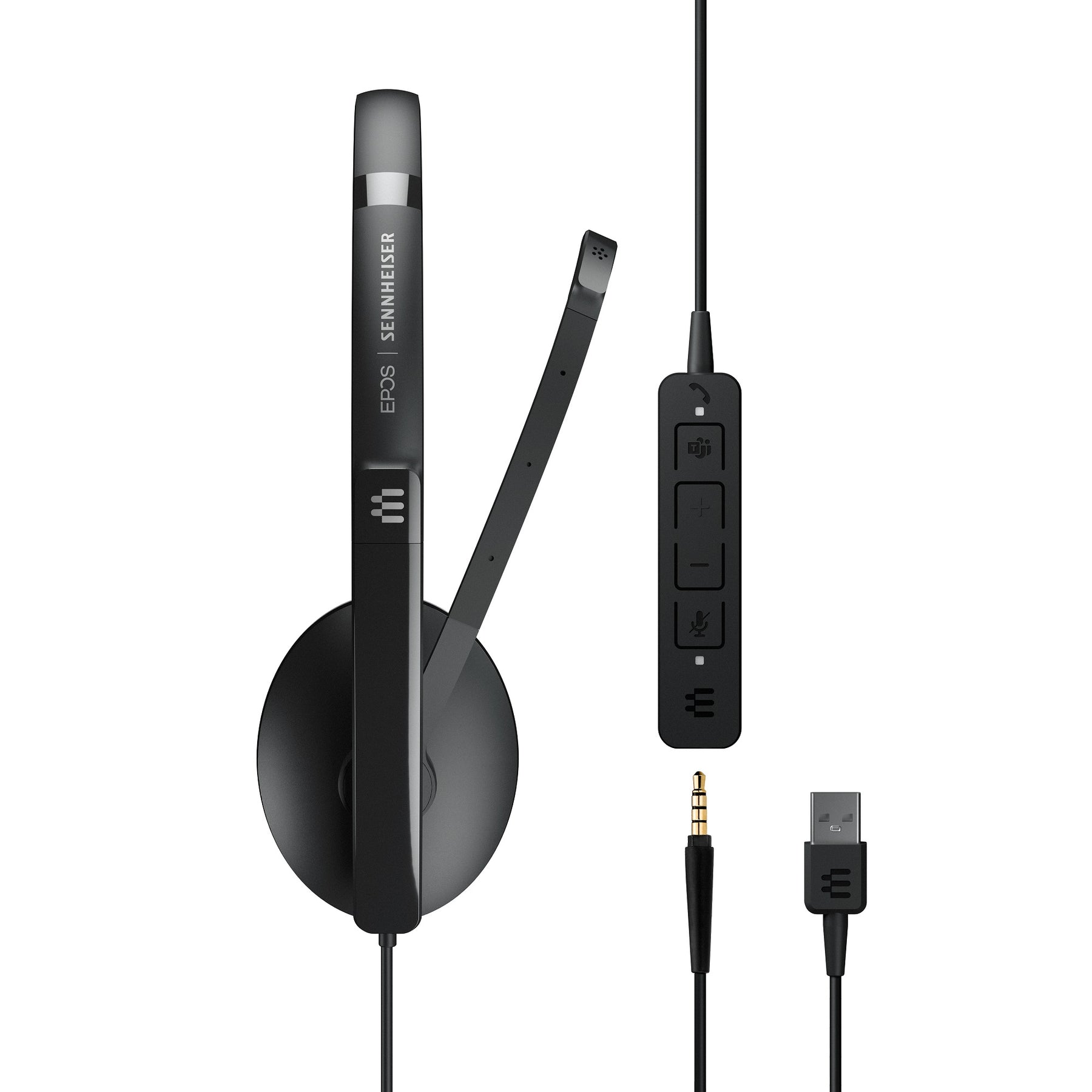 Auricular EPOS SENNHEISER ADAPT 135T USB II Mono Negro Auriculares