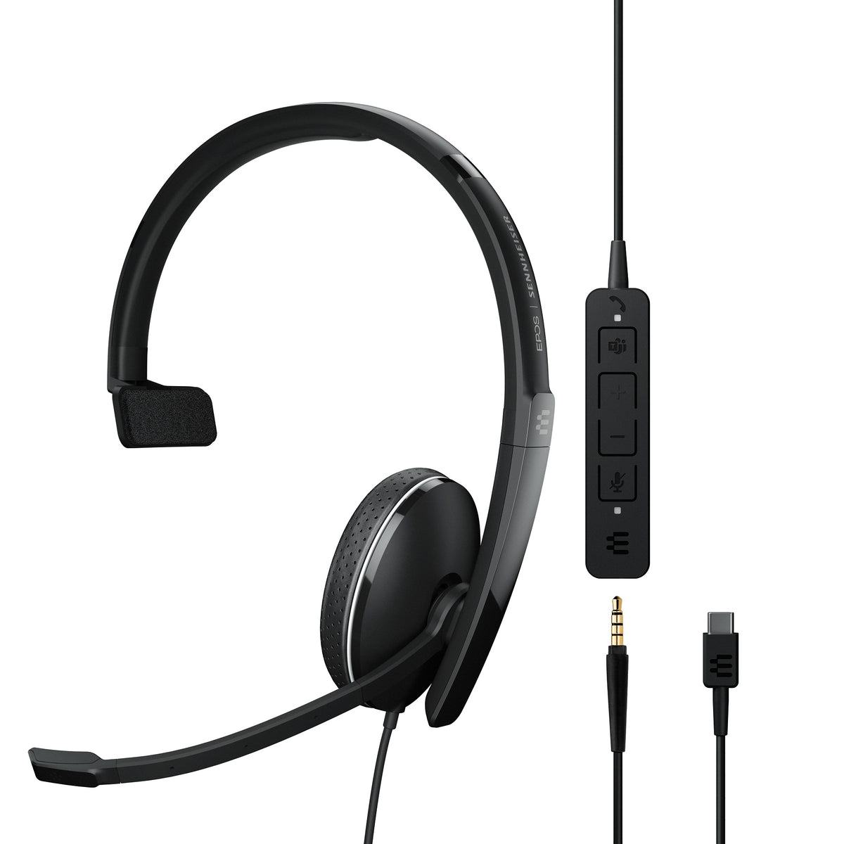 Headset EPOS SENNHEISER ADAPT 135T USB-C II Mono Black Headphones
