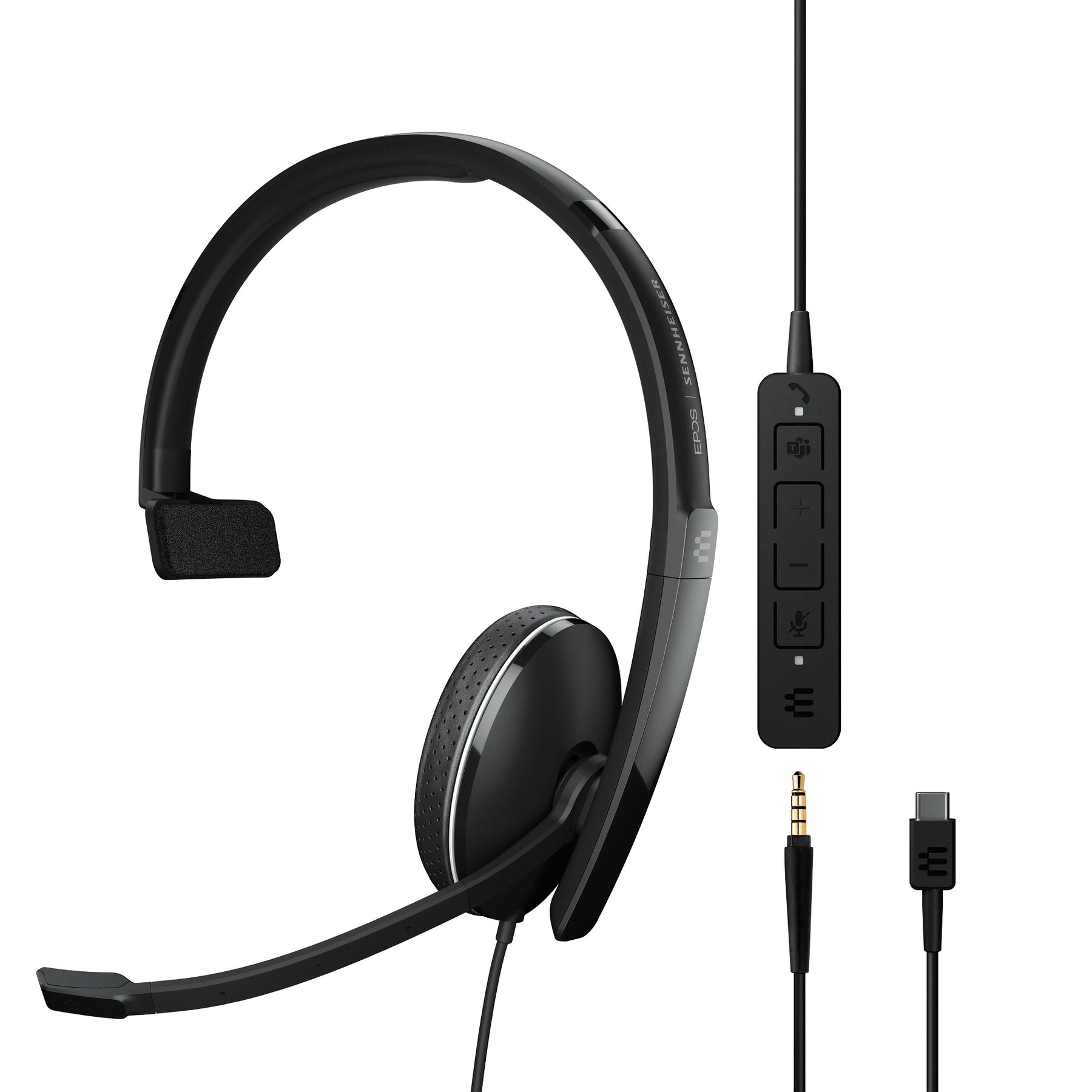 Auscultadores Headset EPOS SENNHEISER ADAPT 135T USB-C II Mono Black