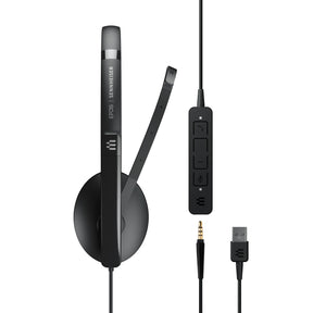 Auricular EPOS SENNHEISER ADAPT 135 USB II Mono Negro Auriculares