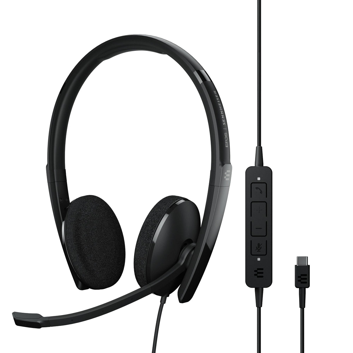 Headset EPOS SENNHEISER ADAPT 160 USB-C II Black Headphones