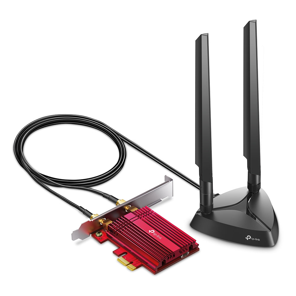 Adaptador TP- Link PCIe AXE5400 Wi-Fi 6E & Bluetooth 5.2