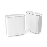 Sistema WiFi ASUS ZenWiFi XD6S (2 unidades, blanco: enrutador + nodo), AX5400 ultimate AX, doble banda, WiFi6, AiMesh