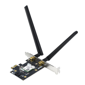 ASUS PCE-AX1800 PCIe Adapter/Network Card, Wireless DualBand, AX1800 ultimate AX, WiFi 6, BT5.2