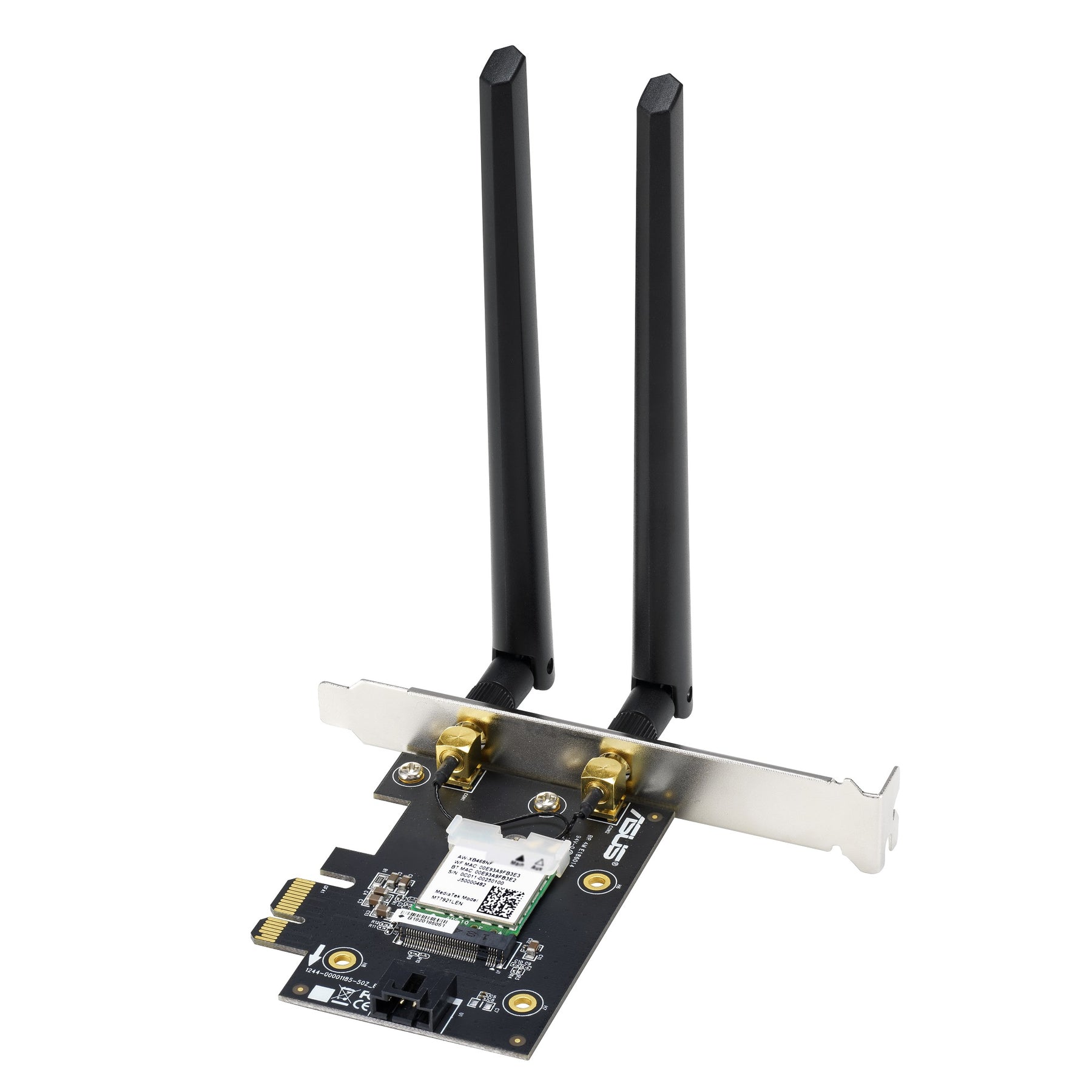 ASUS PCE-AX1800 PCIe Adapter/Network Card, Wireless DualBand, AX1800 ultimate AX, WiFi 6, BT5.2