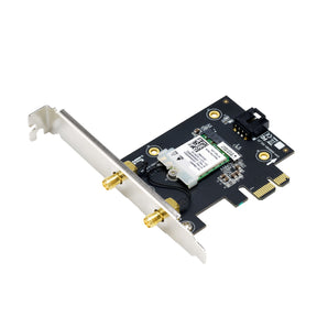 ASUS PCE-AX1800 PCIe Adapter/Network Card, Wireless DualBand, AX1800 ultimate AX, WiFi 6, BT5.2