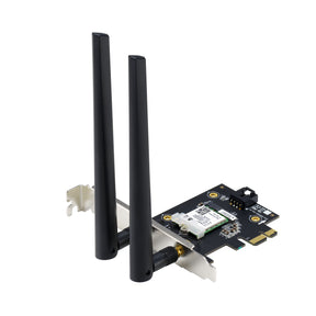 ASUS PCE-AX1800 PCIe Adapter/Network Card, Wireless DualBand, AX1800 ultimate AX, WiFi 6, BT5.2