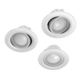 LUZ WiFi LED HAMA Spotlight, set of 3, white, 350Lm, 5W - Kit 3 unidades