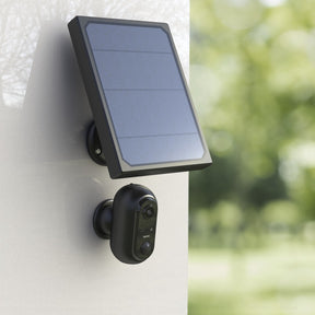 Camara de vigilância HAMA de exterior com luz e sensor de movimento, bateria solar, WLAN 1080p