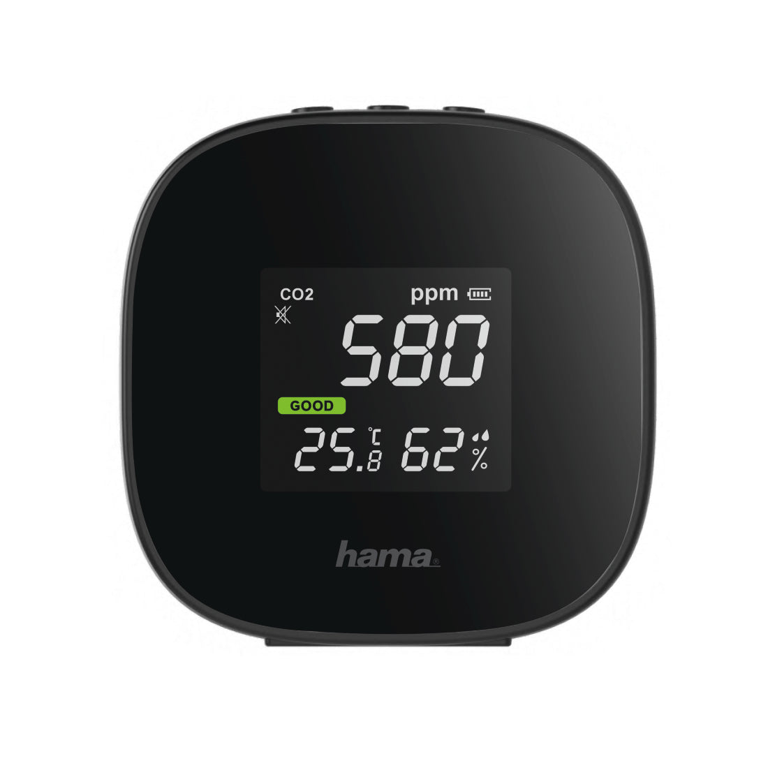 HAMA\"safe\" air quality measuring device, CO², temperature, humidity measurement