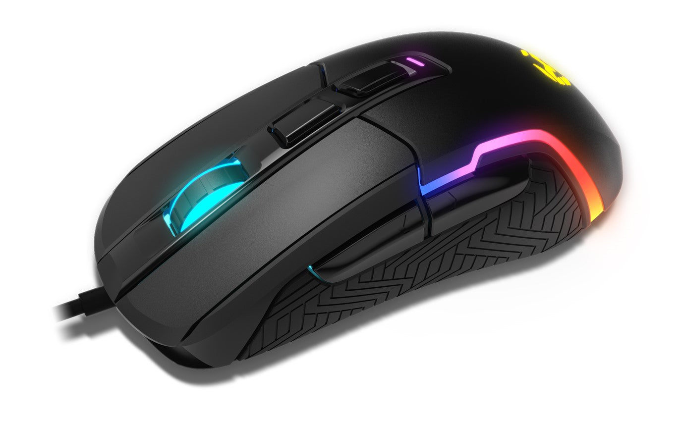 Mouse NOX Krom Kick RGB Advd. Gaming Mouse 6200 dpi