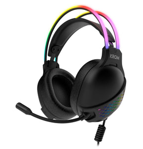 Auriculares para juegos RGB estéreo Krom Klaim